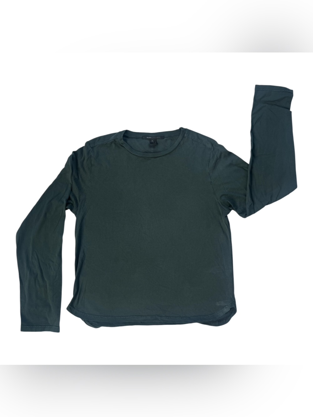 Vintage 90s Marc Jacobs Women’s Green Long Sleeve Top L Unworn